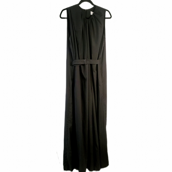 Christian Wijnants 🏷️NWT Wide Leg Sleeveless Black Cotton Poplin Jumpsuit 4 - Picture 6 of 13